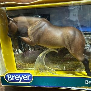 Breyer Tan and Black Horse Figurine